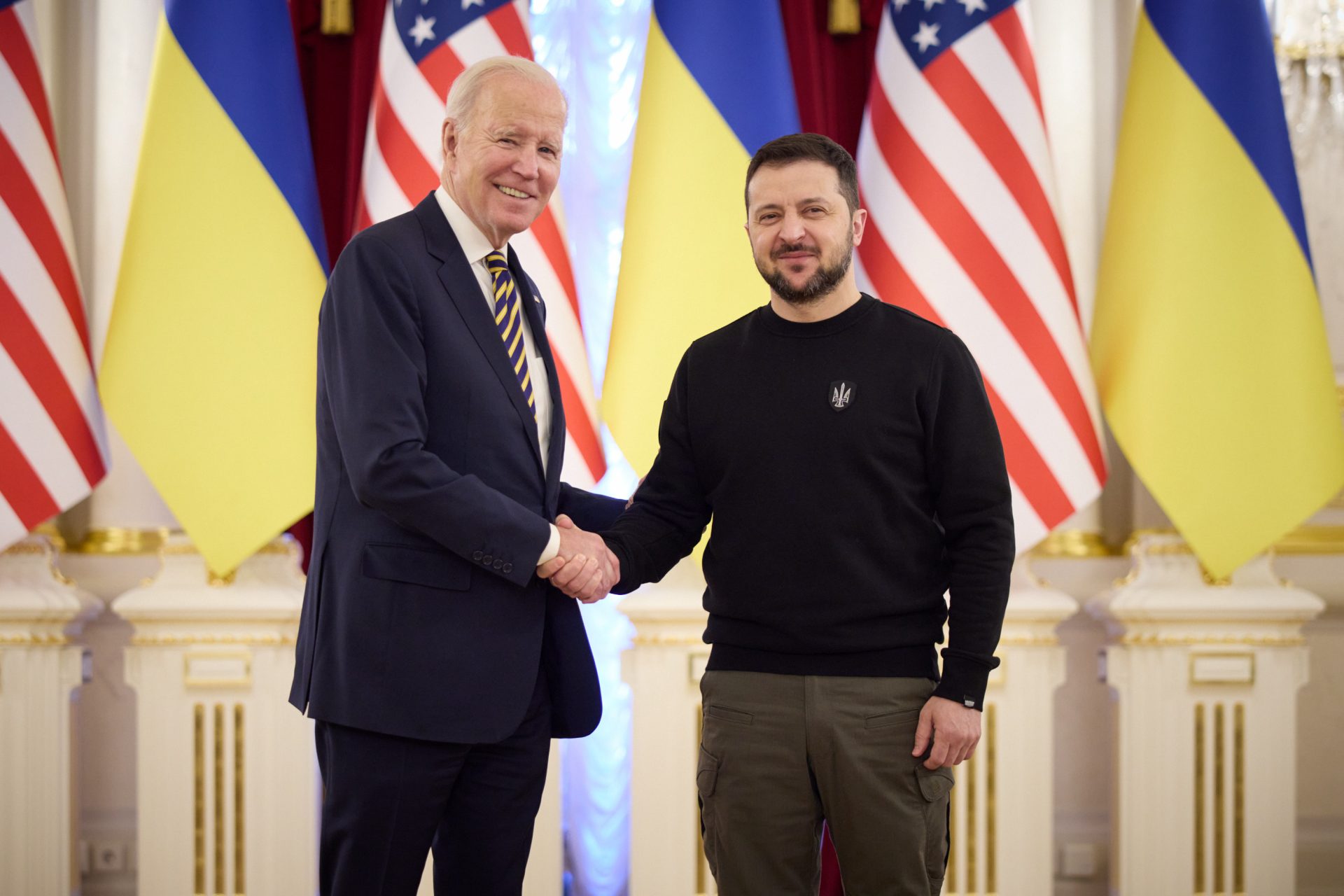 <p>It's been just over a year since Joe Biden made a surprise visit to war-torn Ukraine but his trip is worth remembering since it was the first time an American President visited an active warzone in decades.</p>