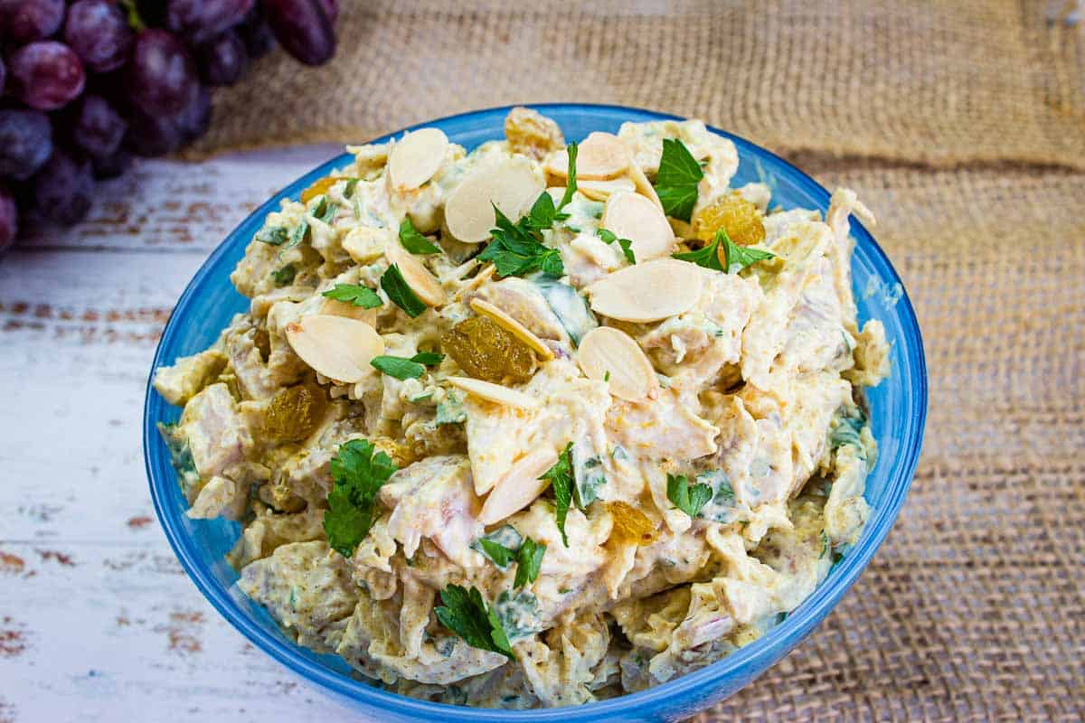 <p>How about a sweet and savory twist to your usual chicken salad? Serving up a Curried Chicken Salad with Raisins is a beautiful idea. The touch of spice and sweetness sets it apart, making it a perfect dish to impress dinner guests.<br><strong>Get the Recipe: </strong><a href="https://cookwhatyoulove.com/curry-chicken-salad-with-raisins/?utm_source=msn&utm_medium=page&utm_campaign=msn">Curried Chicken Salad with Raisins</a></p>