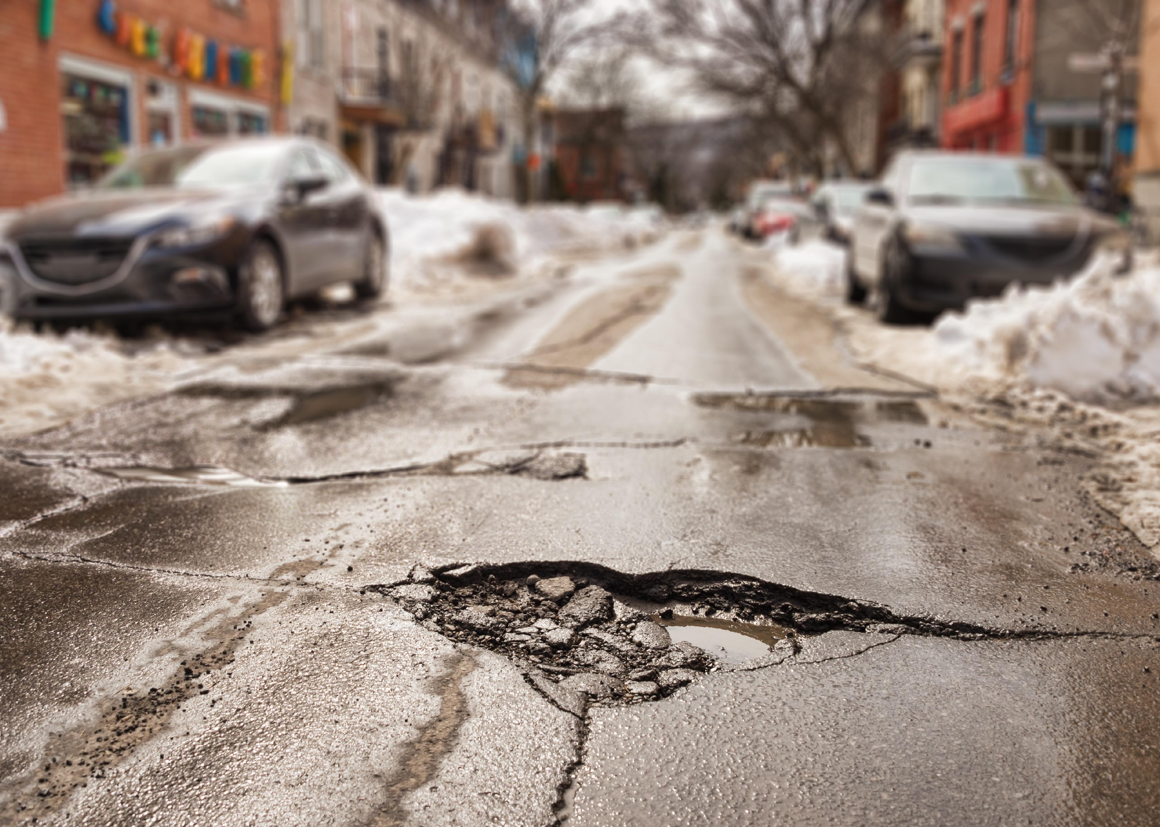 <p>Whether you call it a pothole, as in the Northeastern states; <a href="https://dare.news.wisc.edu/same-thing-different-words-synonyms-by-region/index.html">chughole</a>, as in the South, especially Kentucky; or chuckhole, if you live in California, Nevada, Ohio, Pennsylvania, Indiana or Florida, the headache experienced from driving over one is likely the same. Chuckhole may have been born from "chock," a word used in the 16th century meaning to "<a href="https://www.indystar.com/story/news/history/retroindy/2018/02/01/hoosier-lingo-potholes-chuckholes/1083894001/">give a blow under the chin</a>."</p>