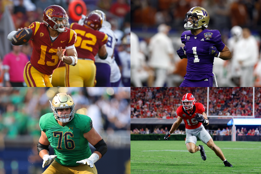 2024 NFL mock drafts QB, WR, OL dominate latest USA Today projections