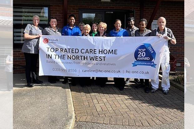 Wirral care home rated among top 20 in the North West