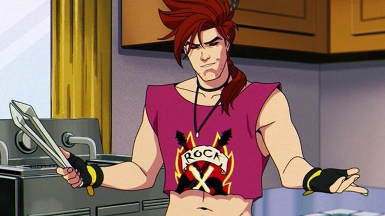 Gambit's crop top in X-Men 97 is triggering people for the wrong reasons