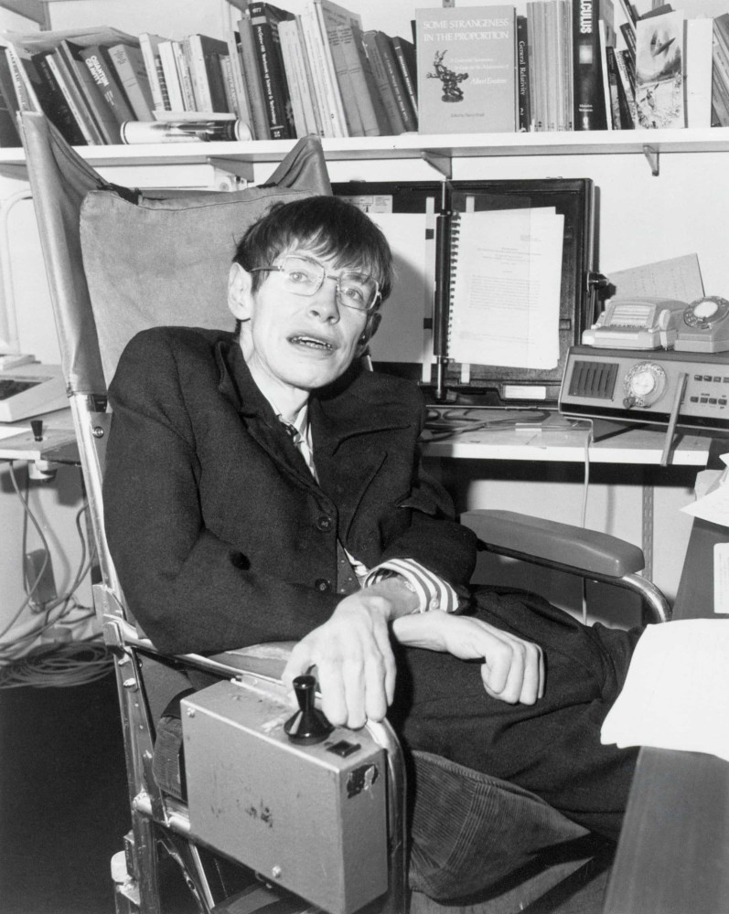 Stephen Hawking's life and his struggles with motor neuron disease
