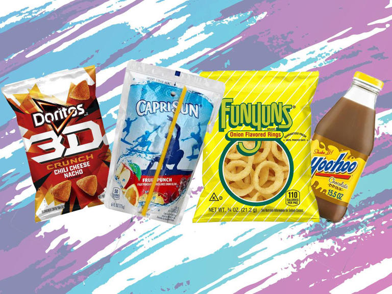 Most Nostalgic '90s Snack Foods, Ranked