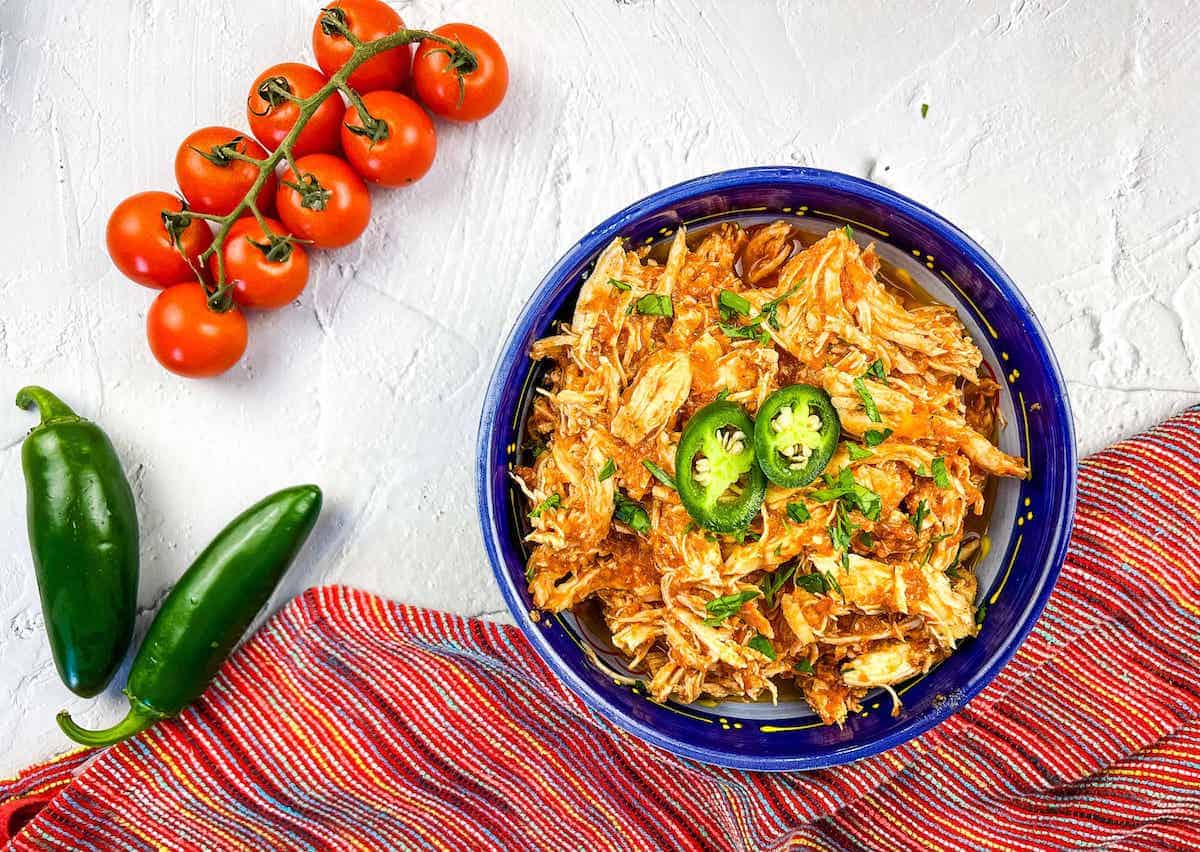 <p>For a culinary adventure without a passport, bring Chicken Tinga into your kitchen. The bold, robust flavors typically found in Latin cuisine are in full play in this dish. This recipe is a flavorsome switch from the same-old chicken routine.<br><strong>Get the Recipe: </strong><a href="https://cookwhatyoulove.com/chicken-tinga-instant-pot/?utm_source=msn&utm_medium=page&utm_campaign=msn">Chicken Tinga</a></p>