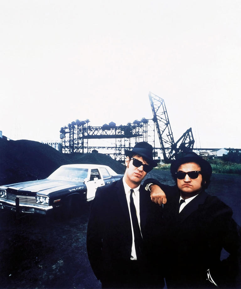 Dan Aykroyd and John Belushi in ‘The Blues Brothers’ (1980).