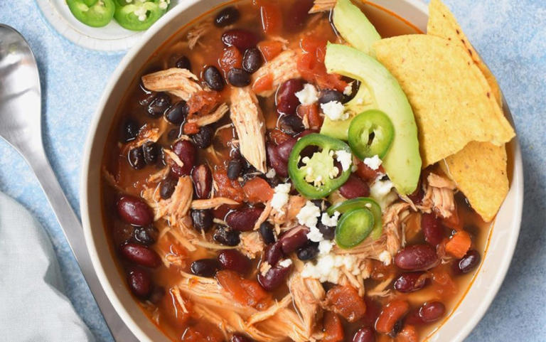 Sick of Soup? Slow Cooker Chicken Enchilada Soup Will Have You Double ...