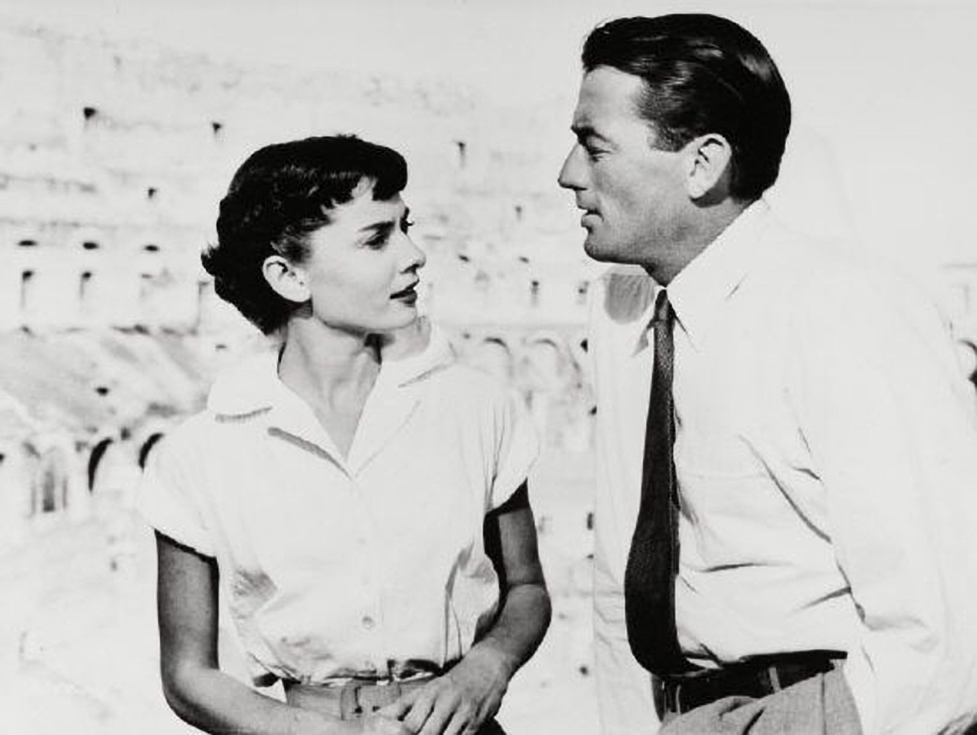 Romance, royalty, and the gorgeous setting of Rome perfectly complement Audrey Hepburn's debut role.<p>You may also like:<a href="https://www.starsinsider.com/n/445635?utm_source=msn.com&utm_medium=display&utm_campaign=referral_description&utm_content=356239v4en-us"> Famous actors reveal their most embarrassing moments on set</a></p>