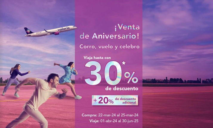 ¡Sólo HOY! Continúan los vuelos por menos de $50 pesos con Volaris por ...