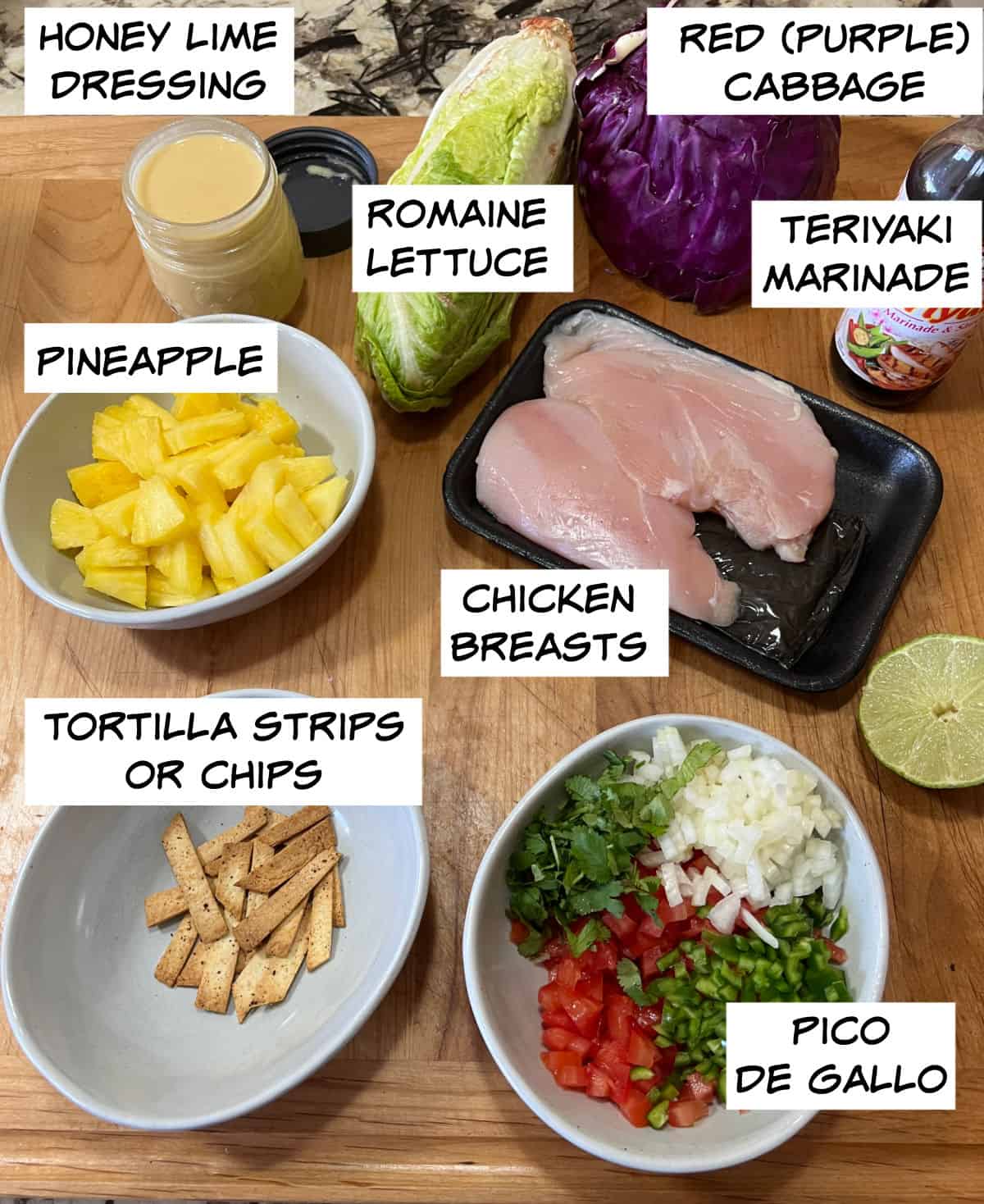Grilled Caribbean Chicken Salad