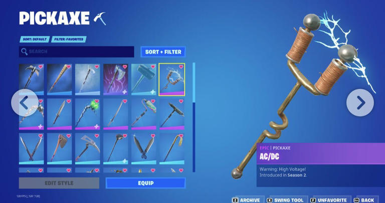 The Rarest Pickaxes In Fortnite