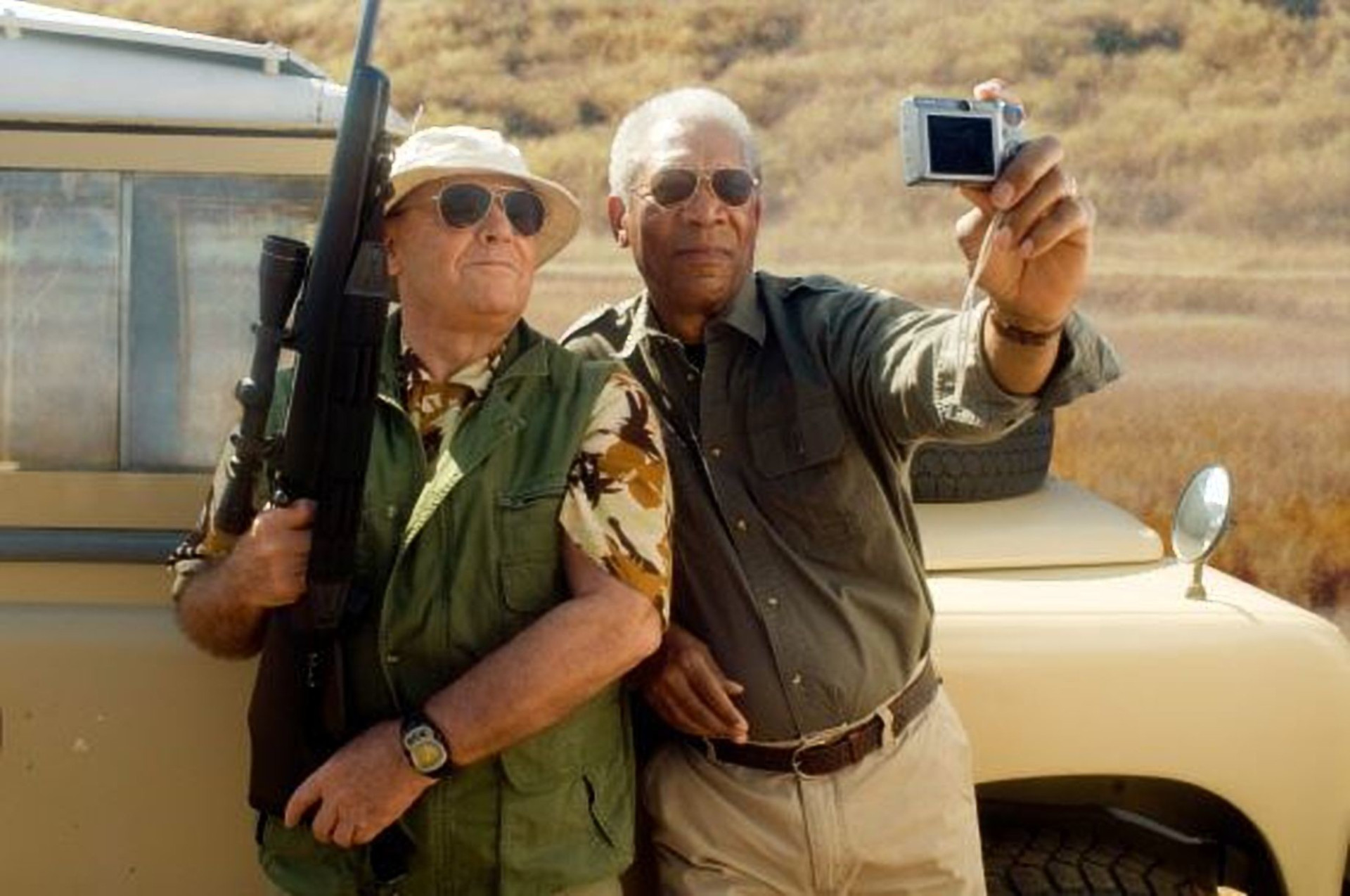 Morgan Freeman and Jack Nicholson set out to seek fulfillment at the end of their lives, proving that you’re never too old to travel.<p><a href="https://www.msn.com/en-us/community/channel/vid-7xx8mnucu55yw63we9va2gwr7uihbxwc68fxqp25x6tg4ftibpra?cvid=94631541bc0f4f89bfd59158d696ad7e">Follow us and access great exclusive content every day</a></p>