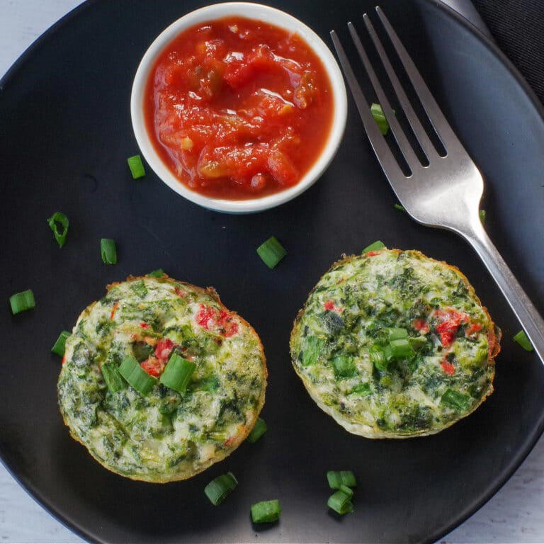 Roasted Red Pepper Egg White Bites Recipe