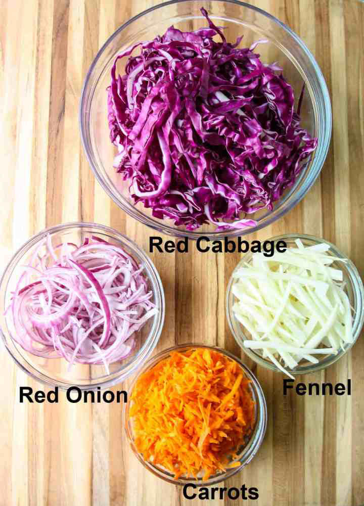 Red Cabbage Slaw