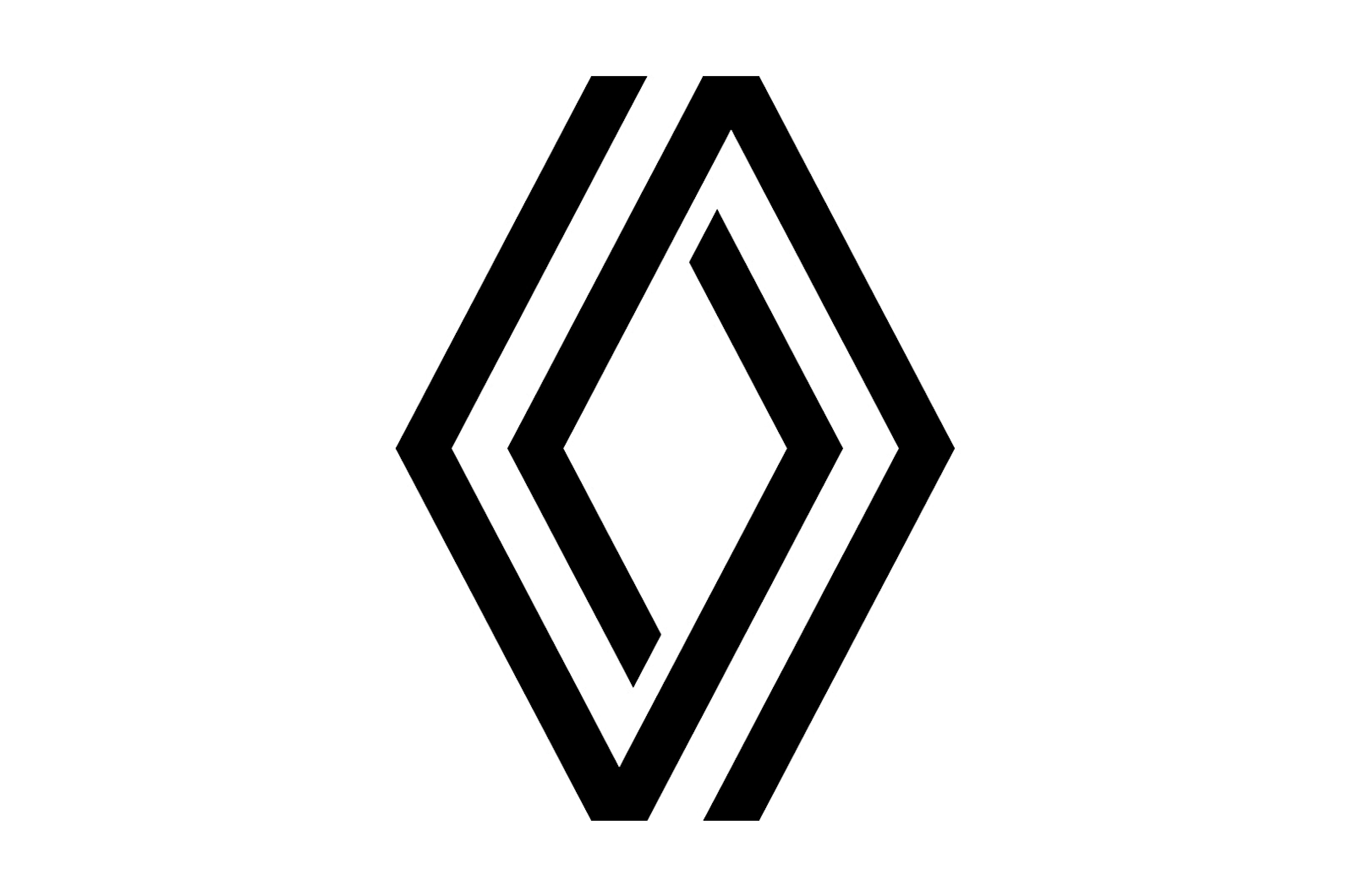 <p>Renault started out with an oval logo and switched to a round one in 1906.</p>  <p>The famous diamond appeared in its original form in 1925. By 1972, it had become so closely associated with the brand that the Renault name, which had featured on logos since 1923, was removed on the basis that it was now superfluous.</p>  <p>The diamond shape has been updated many times, and has had a three-dimensional effect until very recently.</p>  <p>Since the most recent update in 2021, it has looked much flatter, as so many do these days. It now consists of nothing more than two black lines, each of them with three changes of direction to maintain the overall diamond effect.</p>