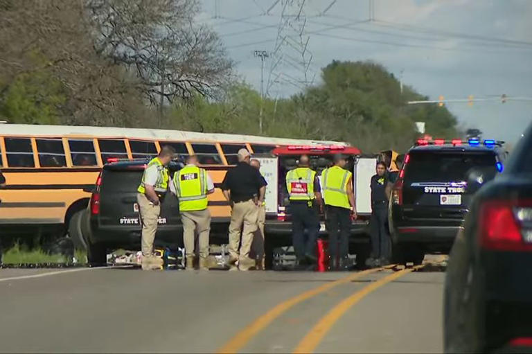 Two people have died in a crash in the suburbs of Austin, Texas