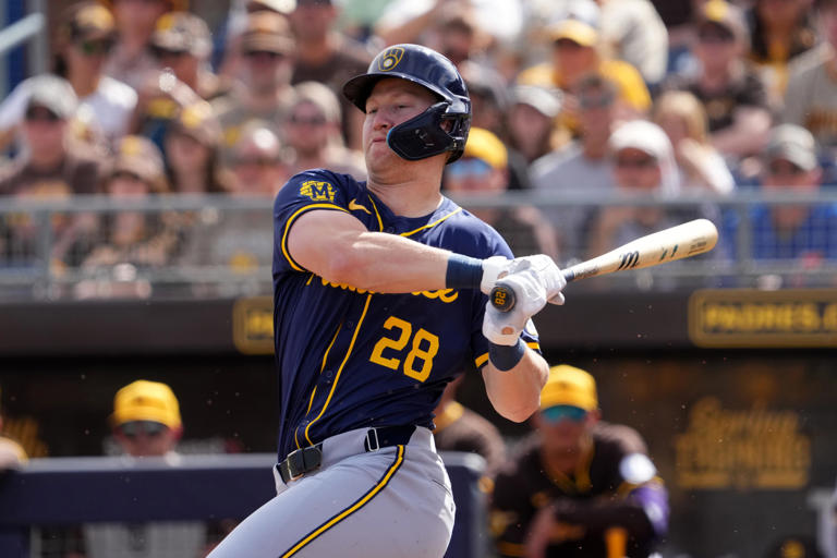 The Brewers' opening day roster is set, except for one concerning