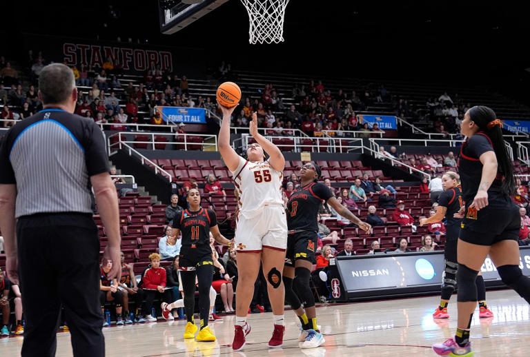 Freshman star Audi Crooks rallies Iowa State for 20-point comeback win ...