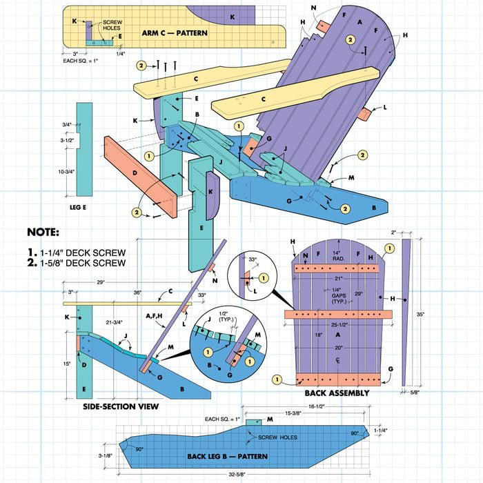 How to Build an Adirondack Chair