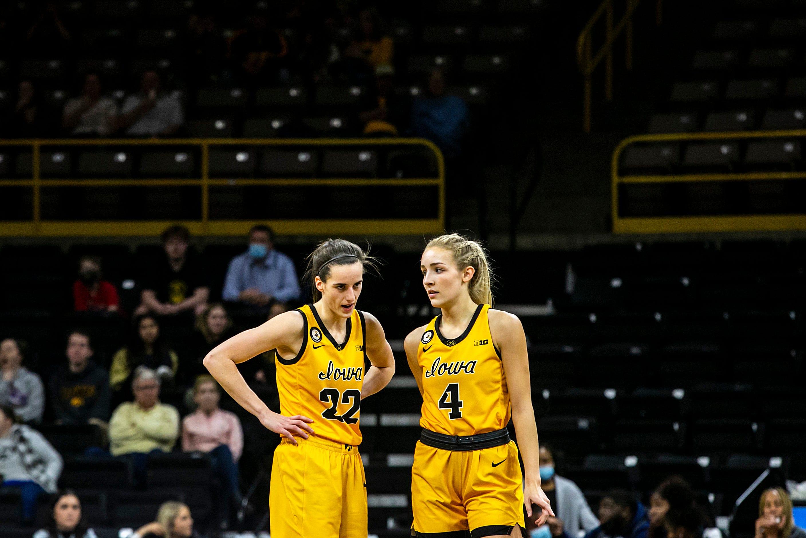 Iowa Guard Kylie Feuerbach In Images