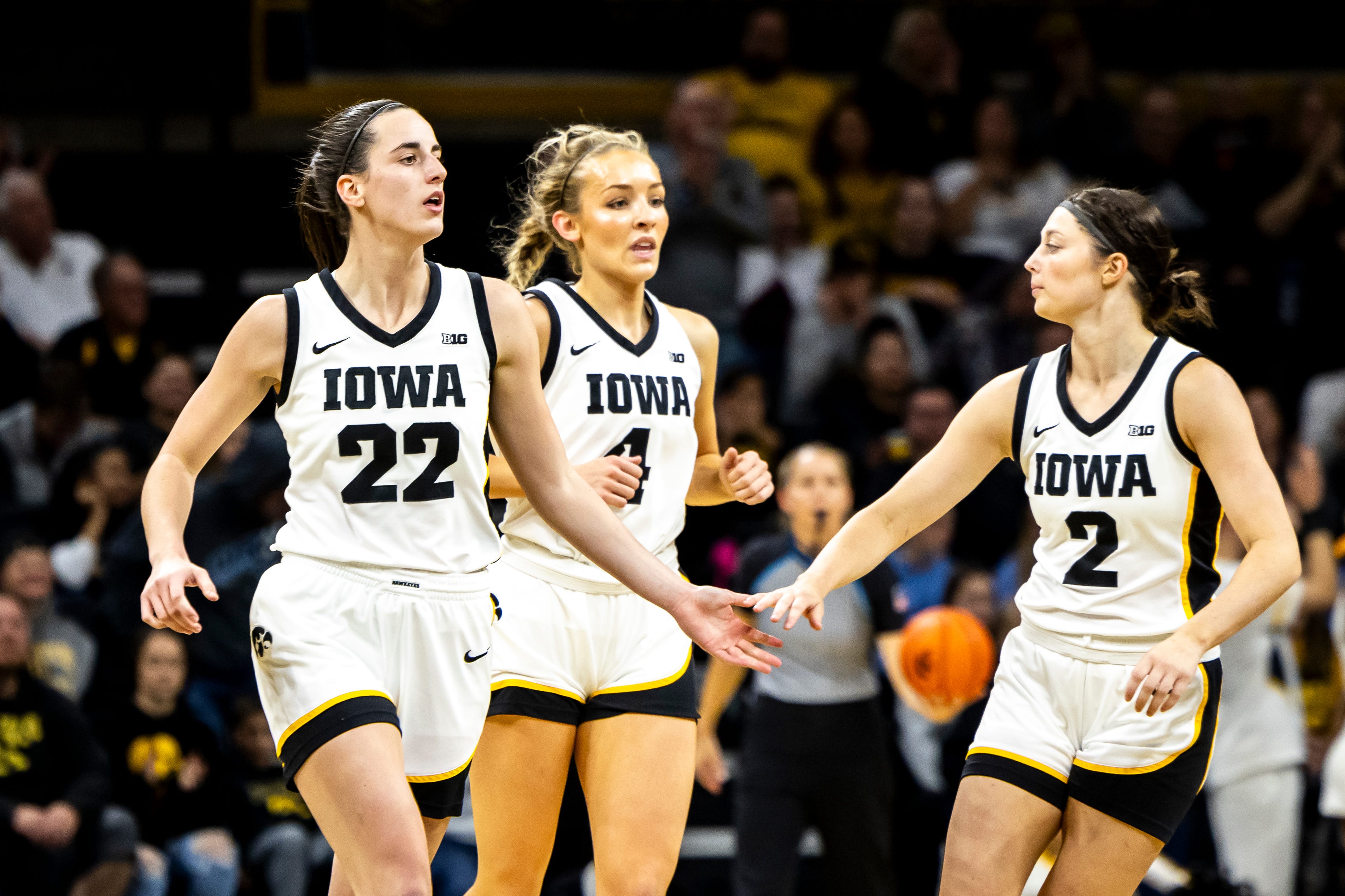 Iowa guard Kylie Feuerbach in images