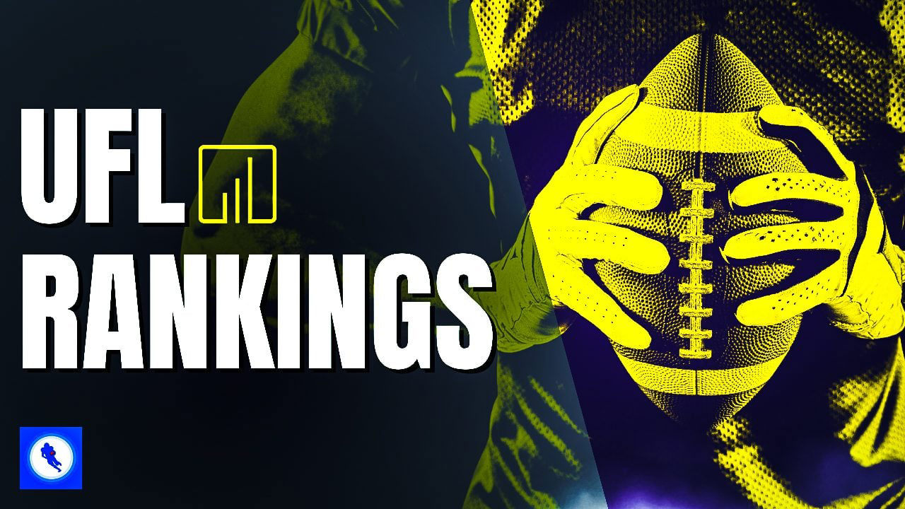 UFL Fantasy Football Rankings for Week 1 QB, RB, WR, TE Rankings and