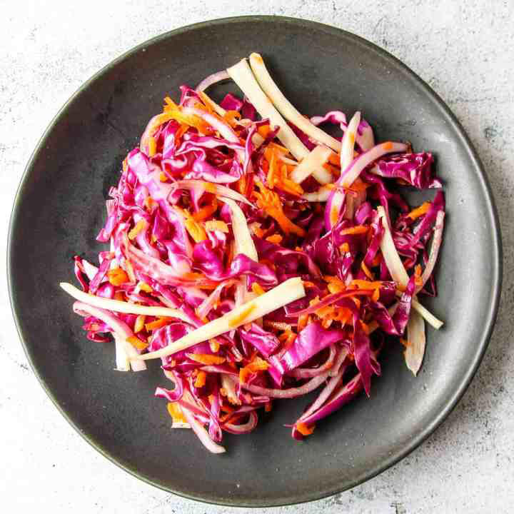 Red Cabbage Slaw