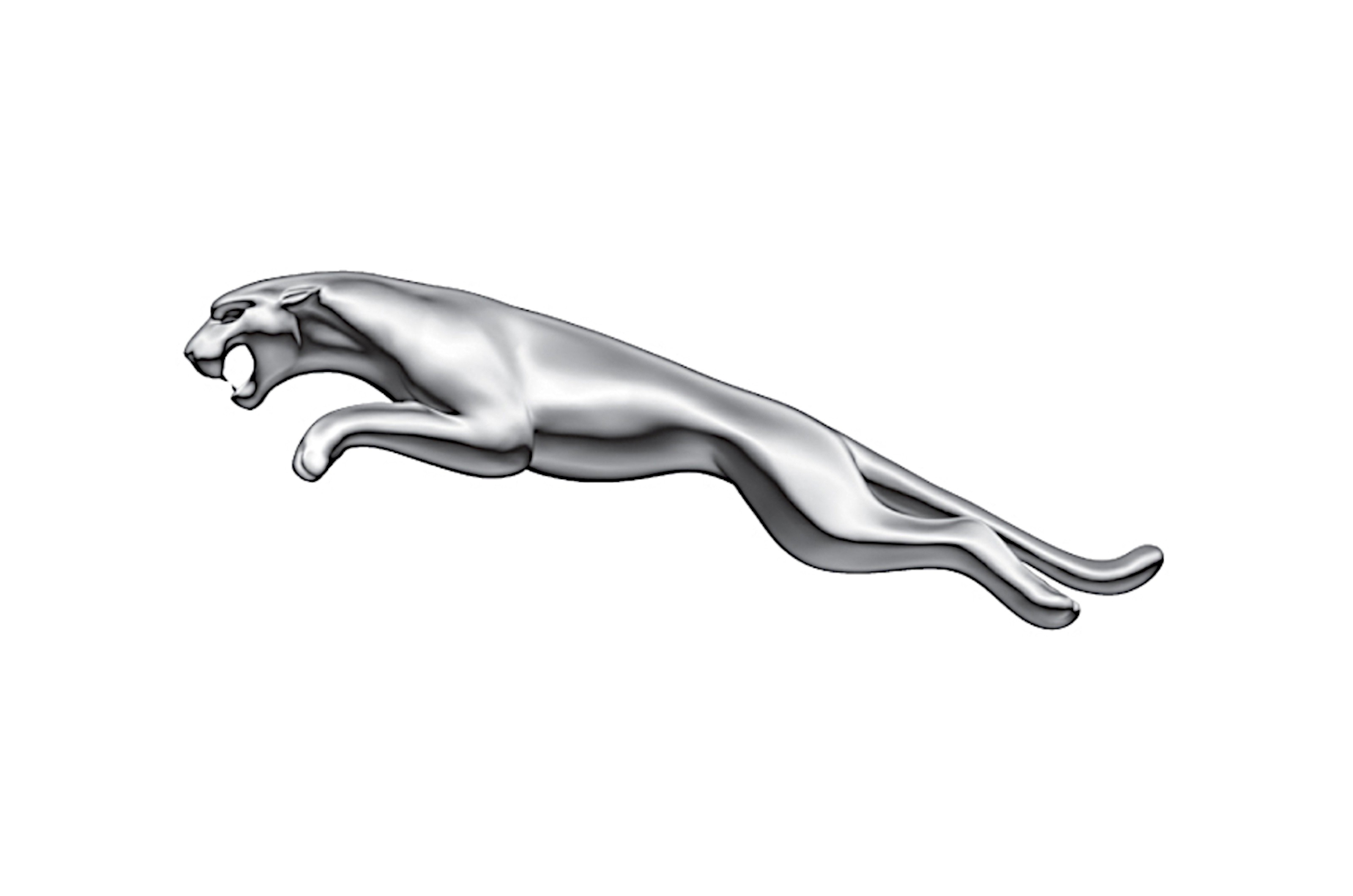 <p>Perhaps oddly, this resolutely British (though now Indian-owned) brand is represented by a species of cat native to North, Central and South America.</p>  <p>The image of a jaguar starting to leap towards its prey first appeared in 1945 and has hardly changed since.</p>  <p>The stance remains exactly the same, but there have been some refinements, including a 3D effect which was added in 2012 and, contrary to the current trend, is still there.</p>  <p>The logo at the front of each model gives a different image of the jaguar. Here, it faces forwards with a fierce, open-mouthed expression, as if the onlooker is the prey. Fortunately, there is no equivalent rearward view at the other end.</p>