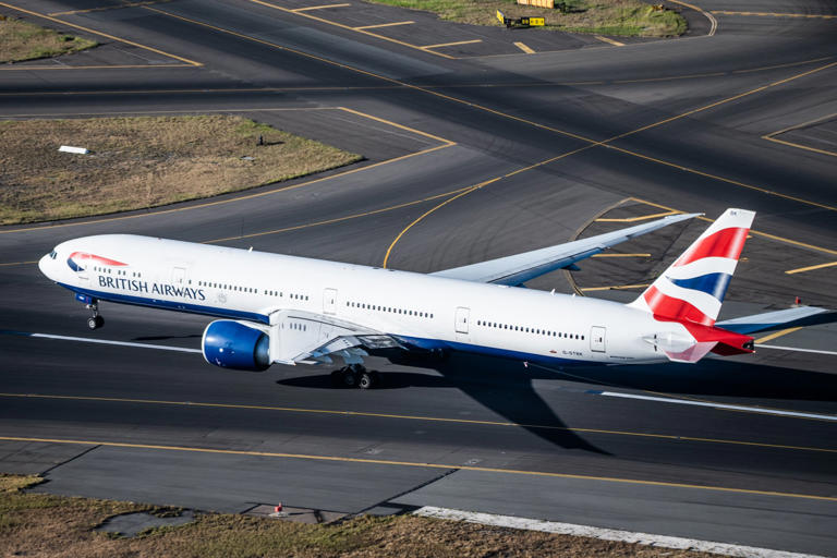British Airways 777-300ER at Sydney Airport (SYD)