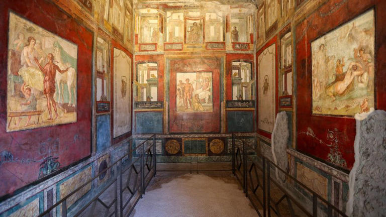 Many of Pompeii's treasures were baked into a state of perfect preservation. - Marco Cantile/LightRocket/Getty Images