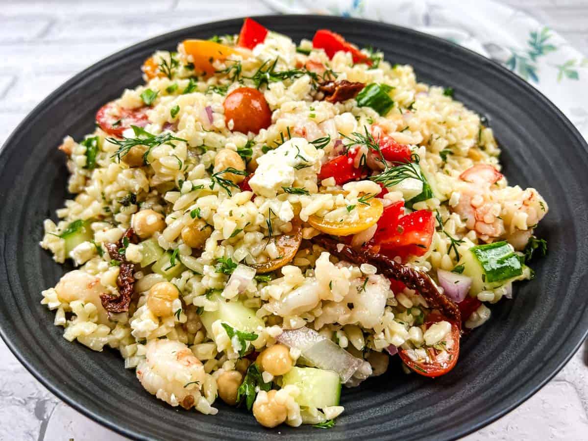 <p>Imagine bringing the Mediterranean to your table with our Orzo Salad with Shrimp. It’s a bit on the heavier side, making it a standout in the world of fattening salads. The shrimp adds a nice touch, making it a fancy yet indulgent choice for seafood lovers.<br><strong>Get the Recipe: </strong><a href="https://cookwhatyoulove.com/mediterranean-orzo-shrimp-salad/?utm_source=msn&utm_medium=page&utm_campaign=msn">Mediterranean Orzo Salad with Shrimp</a></p>