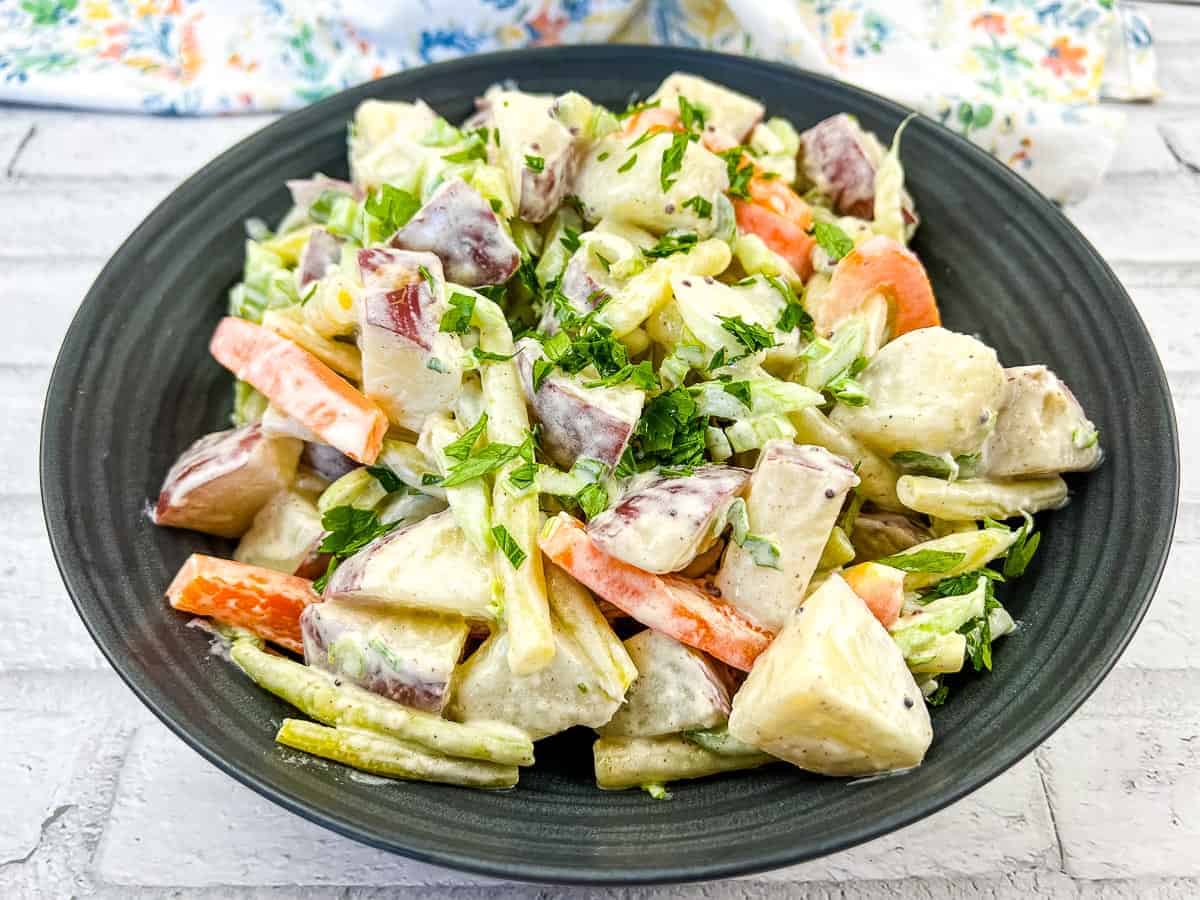 <p>If you’re craving something hearty, our Yellow Bean & Potato Salad has got you covered. It’s quite the filling choice, so it’s one of those fattening salads to watch out for. Great for a family gathering, it brings comfort to your plate with a good old homestyle vibe.<br><strong>Get the Recipe: </strong><a href="https://cookwhatyoulove.com/yellow-bean-potato-salad/?utm_source=msn&utm_medium=page&utm_campaign=msn">Yellow Bean & Potato Salad</a></p>