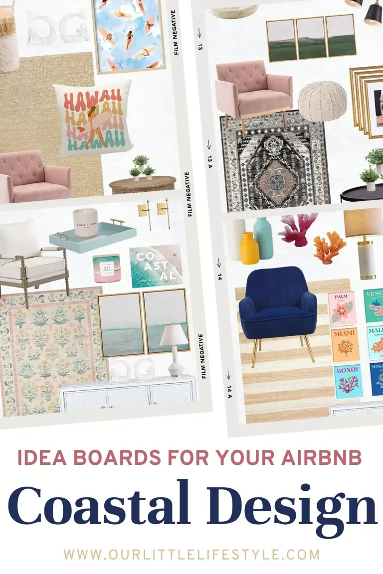 5 Charming Coastal Design Ideas For Airbnb Vacation Rental