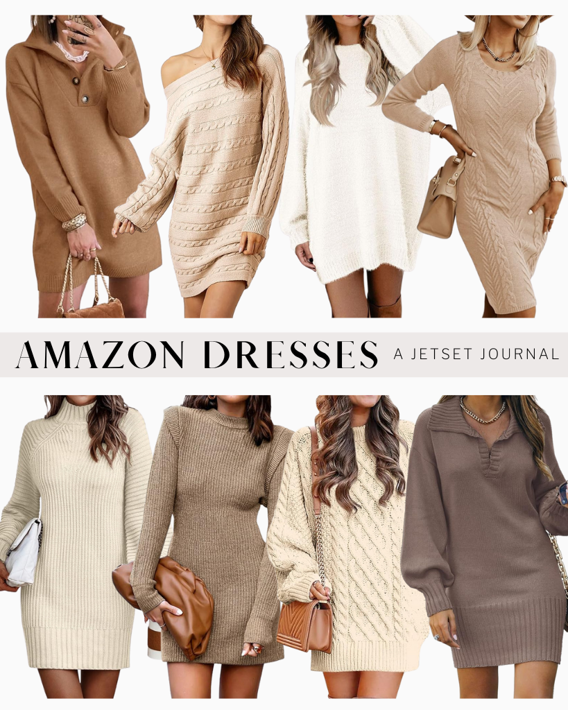 Sweater Dresses You Need to Have for Going out in Colder Temps