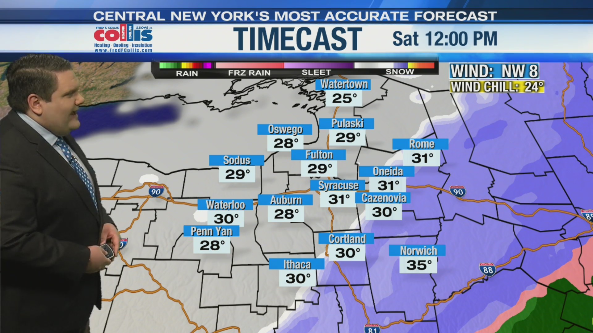 Storm Team Forecast: 12PM Saturday 3-23-24