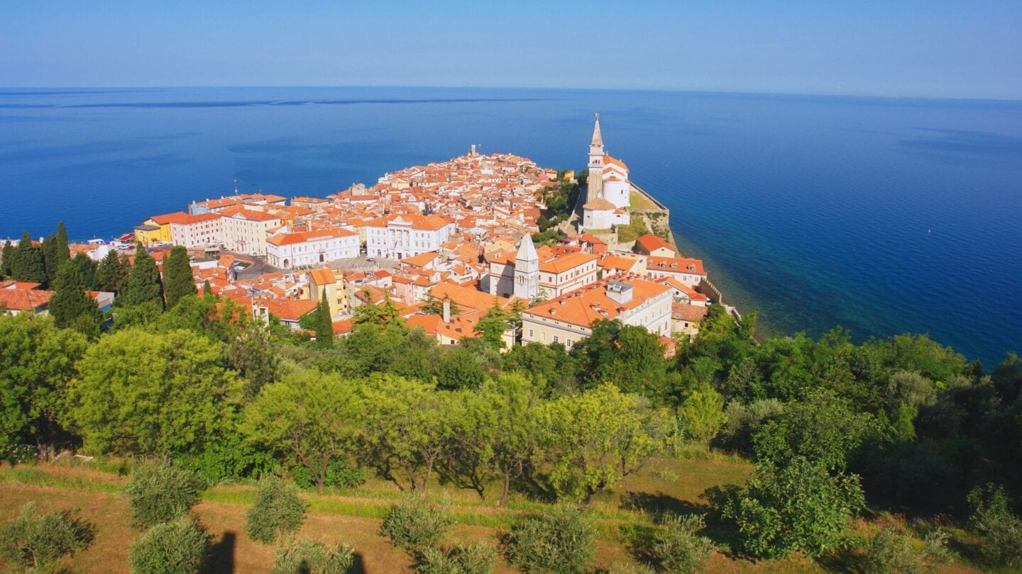 <p>Located along Slovenia's Adriatic coast, Piran is a resort city best known for its Gothic architecture and the Port of Piran. Don't forget to visit Tartini Square, a historical landmark, and the Duomo di San Giorgio Cathedral.</p>