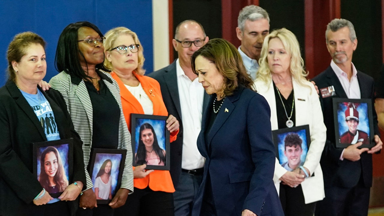 VP Harris Pushes Gun Control At Site Of Parkland School Shooting As ...