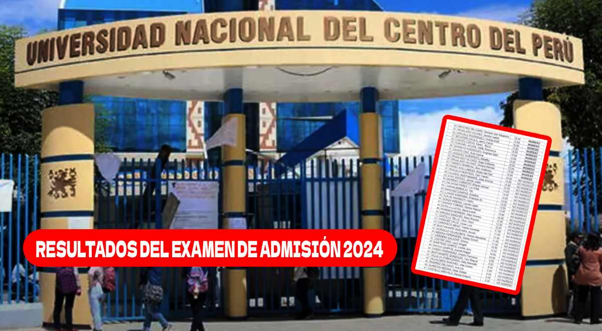 Resultados Del Examen De Admisión UNCP 2024 áreas II, III Y V: VER ...