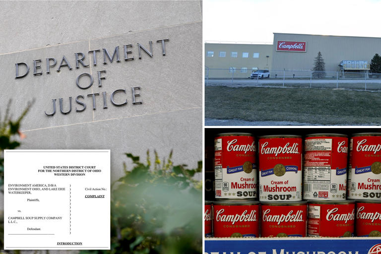 Campbell Soup’s Ohio plant has been polluting Lake Erie: lawsuits