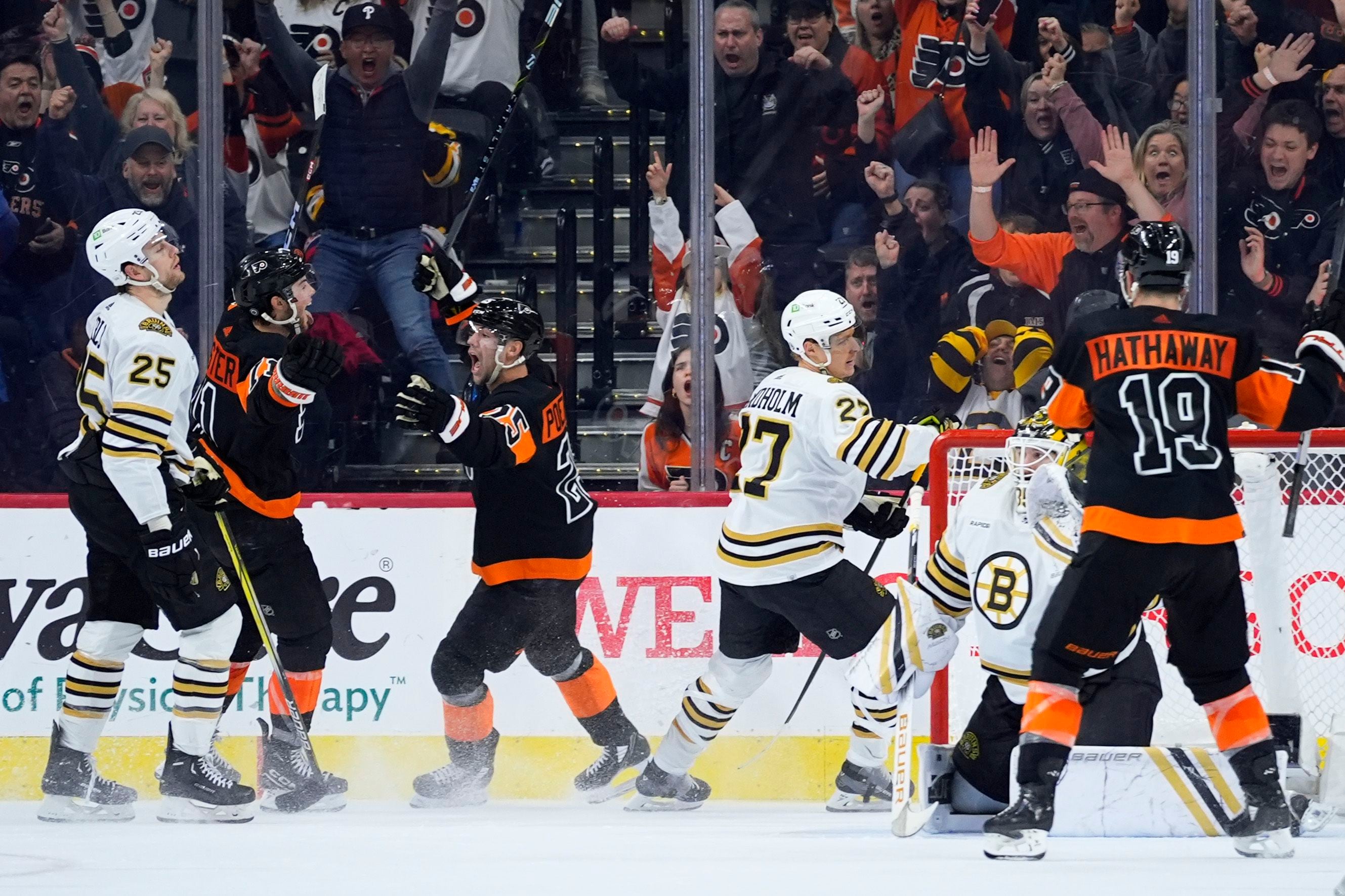 Foerster’s Third-period Goal Lifts Philadelphia Flyers Over Boston ...