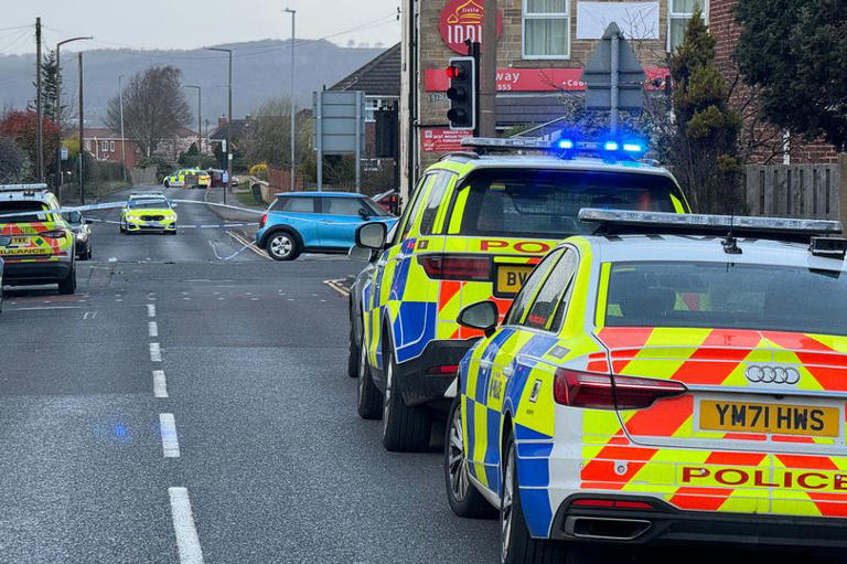 Horror photos from scene of double fatal Barnsley crash that also left ...