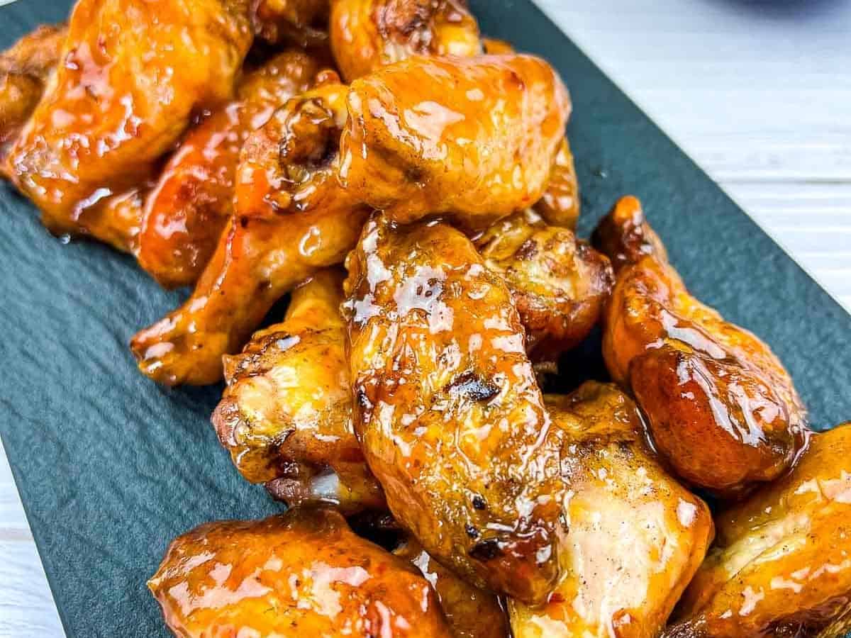 <p>If you’re feeling adventurous, Smoked Peach-Chipotle Wings are the way to go. The combo of sweet peach and fiery chipotle gives these wings a one-two punch of flavor. And once they’re out and about on the plate, they disappear before you know it. Yep, chicken wings like these don’t last long when they’re this good.<br><strong>Get the Recipe: </strong><a href="https://cookwhatyoulove.com/smoked-peach-chipotle-wings/?utm_source=msn&utm_medium=page&utm_campaign=msn">Smoked Peach-Chipotle Wings</a></p>