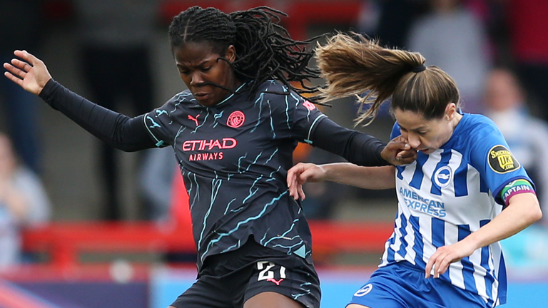 History maker! Man City hotshot Khadija Shaw sets new scoring record ...