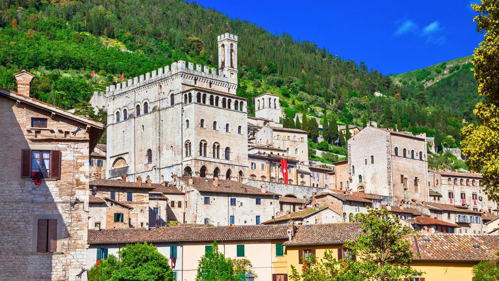 <p><span>Most people looking for a taste of medieval Italy head straight to Florence. However, if you want a similar level of beauty, history, and intrigue with fewer crowds, go to </span><i><span>Gubbio</span></i><span>.</span></p><p><span>The small hilltop destination in Umbria is one of the best-preserved medieval towns in the country. There are cobblestone streets, Gothic palaces, 13</span><span>th</span><span>-century cathedrals, and even a Roman amphitheater. Monte Ingino towers above the town, too, offering terrific opportunities for outdoor enthusiasts.</span></p>
