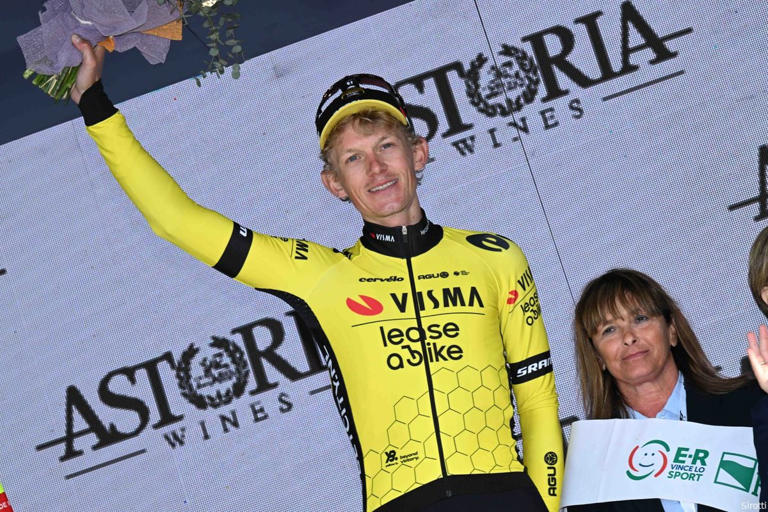 Bouwman continues to deliver results for Visma | Lease a Bike, but: "Making the Tour de France team is practically impossible"