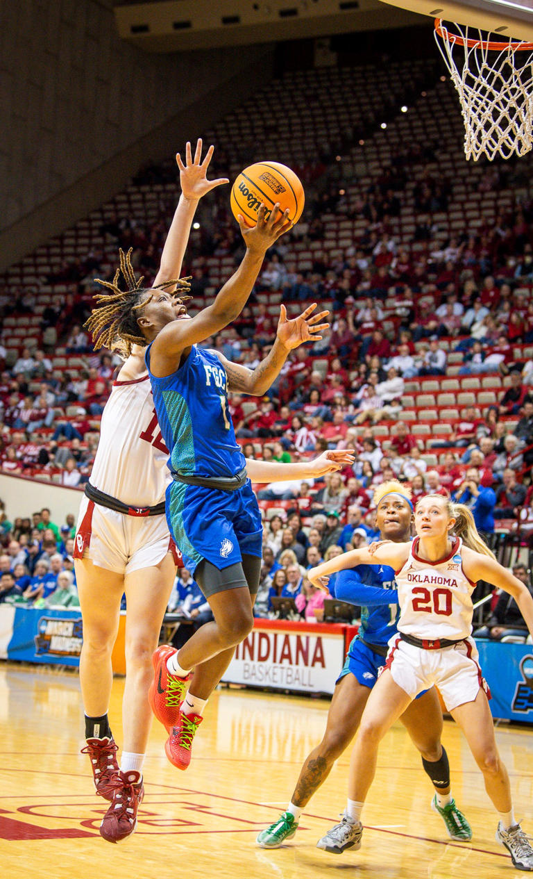 FGCU women's basketball lets early lead slip away, falls to Oklahoma in