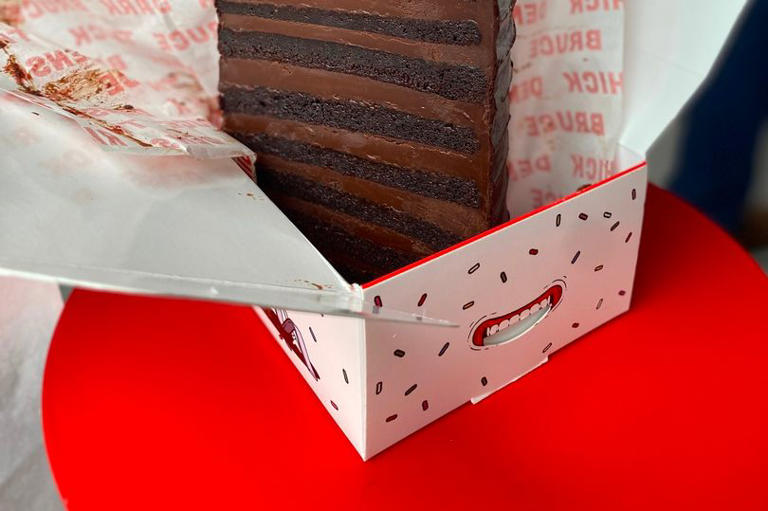 'I drove 100 miles to get the viral Bruce cake with 12 chocolate layers ...