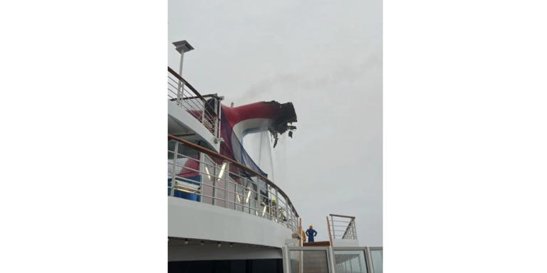 Carnival Freedom cruise ship catches fire near Bahamas
