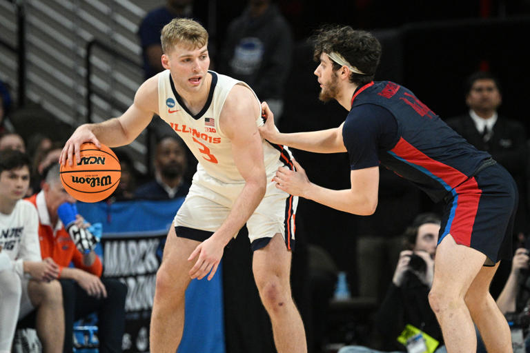Game time set for Illinois basketball vs Iowa State in 2024 NCAA