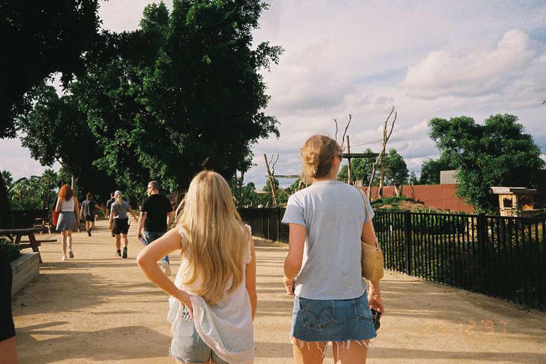 Sabrina Carpenter/Instagram Sabrina Carpenter and Taylor Swift visit the Sydney Zoo during an Eras Tour stop in Australia